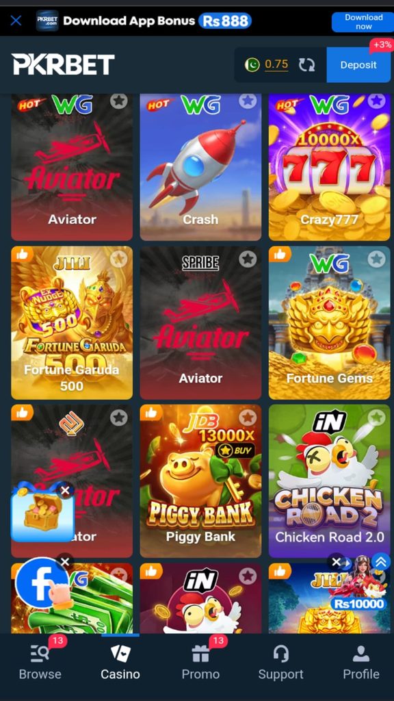 PKRBet Game